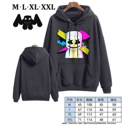 Marshmello-3 Black Printed hoo...