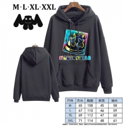 Marshmello-6 Black Printed hoo...