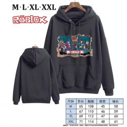 Roblox-19 Black Printed hooded...