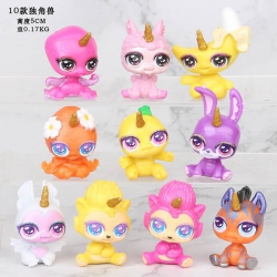 Unicorn a set of ten Bagged Fi...