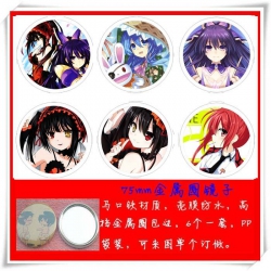 Date A Live Mirror 75mm 6 pcs