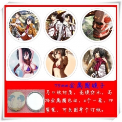 Attack on Titan Mirror 75mm 6 ...