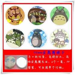 Totoro Mirror 75mm 6 pcs Style...