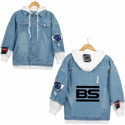 Arknights-1A Denim jacket coat...