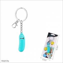 Rick and Morty Keychain pendan...