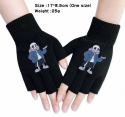 Undertale-1A Black Anime knitt...