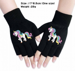 Unicorn-11A Black Anime knitte...