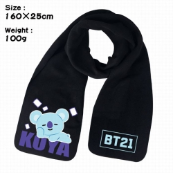 BTS-1A Anime fleece scarf bib ...