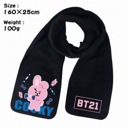 BTS-2A Anime fleece scarf bib ...