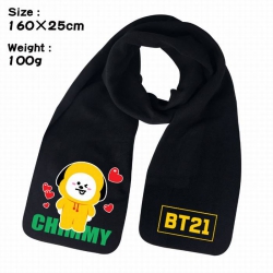 BTS-7A Anime fleece scarf bib ...