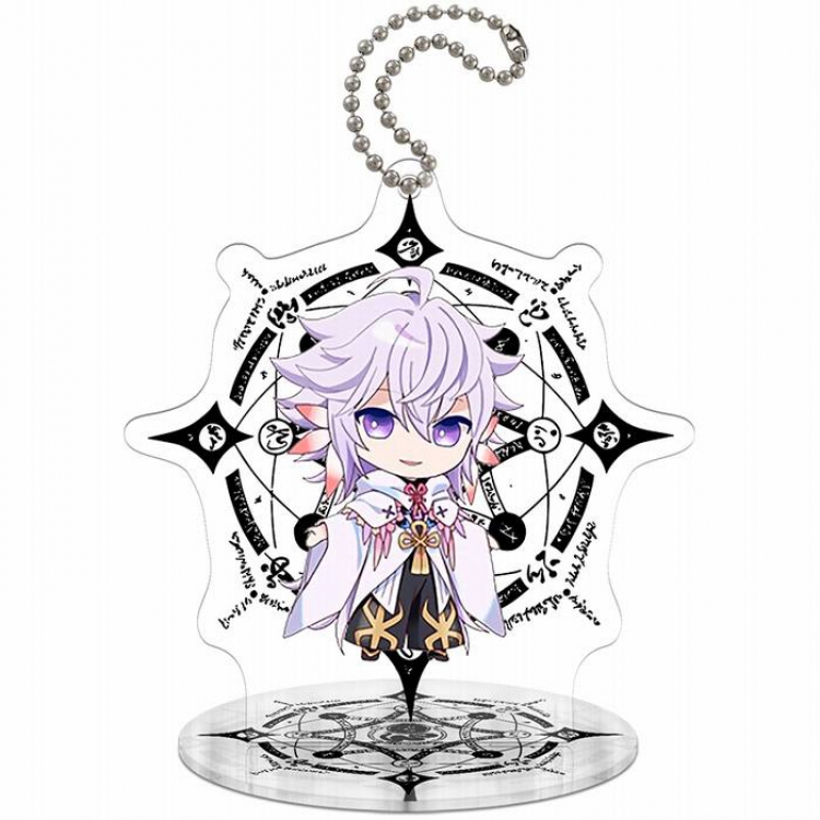 Fate Grand Order-9 Q version soma Small Standing Plates Acrylic keychain pendant 8-9CM
