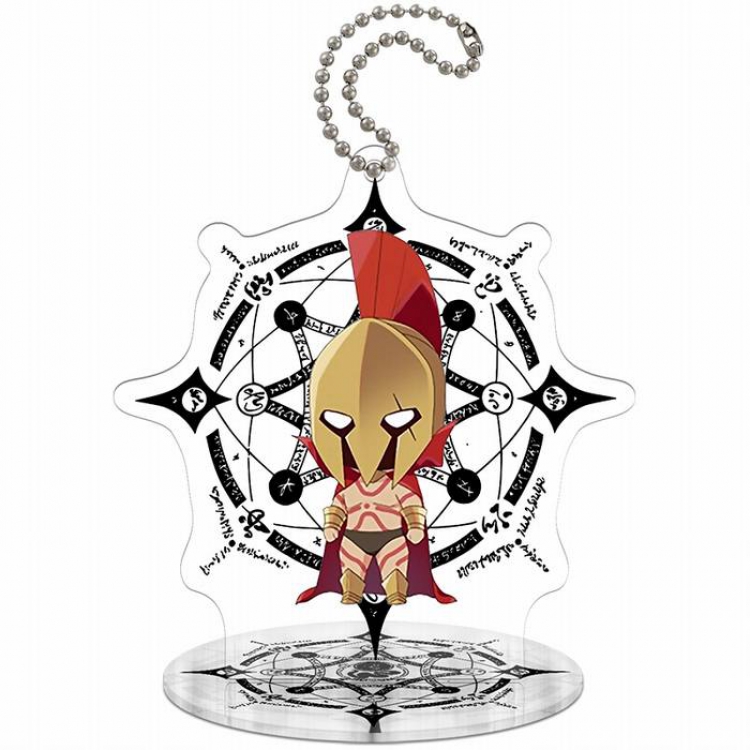 Fate Grand Order-13 Q version soma Small Standing Plates Acrylic keychain pendant 8-9CM