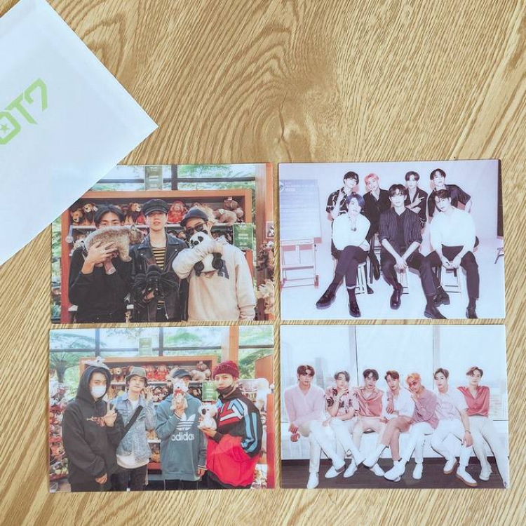 GOT7  Photo Card a Set of four 10X14CM 36G price for 10 set