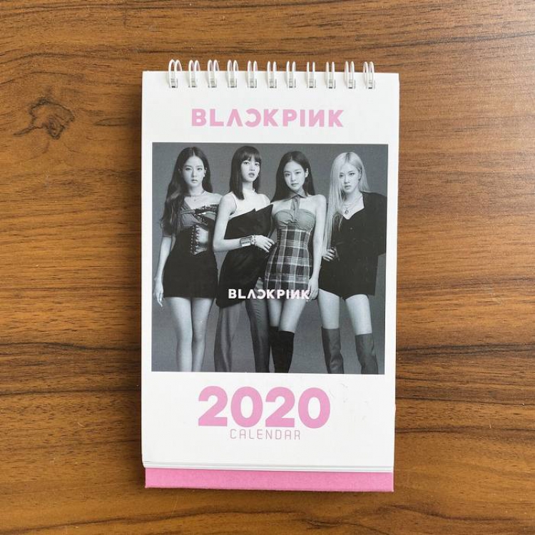 BLACKPINK Desk Calendar 11X18.5CM 120G price for 5 pcs