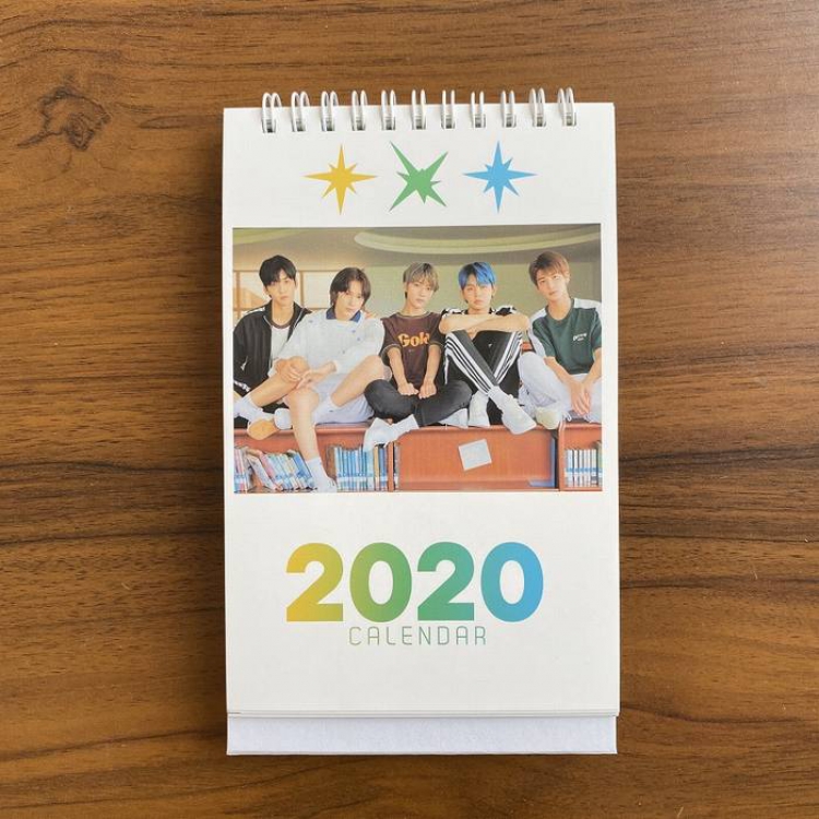 TXT Desk Calendar 11X18.5CM 120G price for 5 pcs