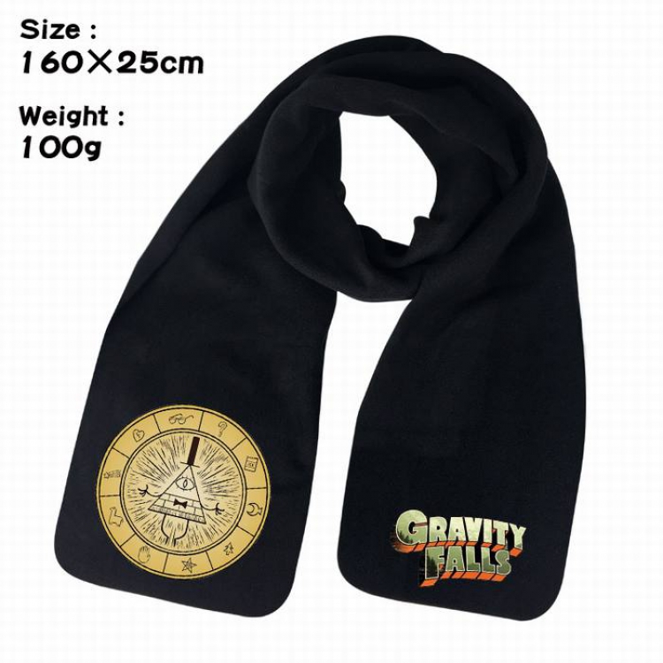 Gravity Falls-6A Anime fleece scarf bib 160X25CM 100G