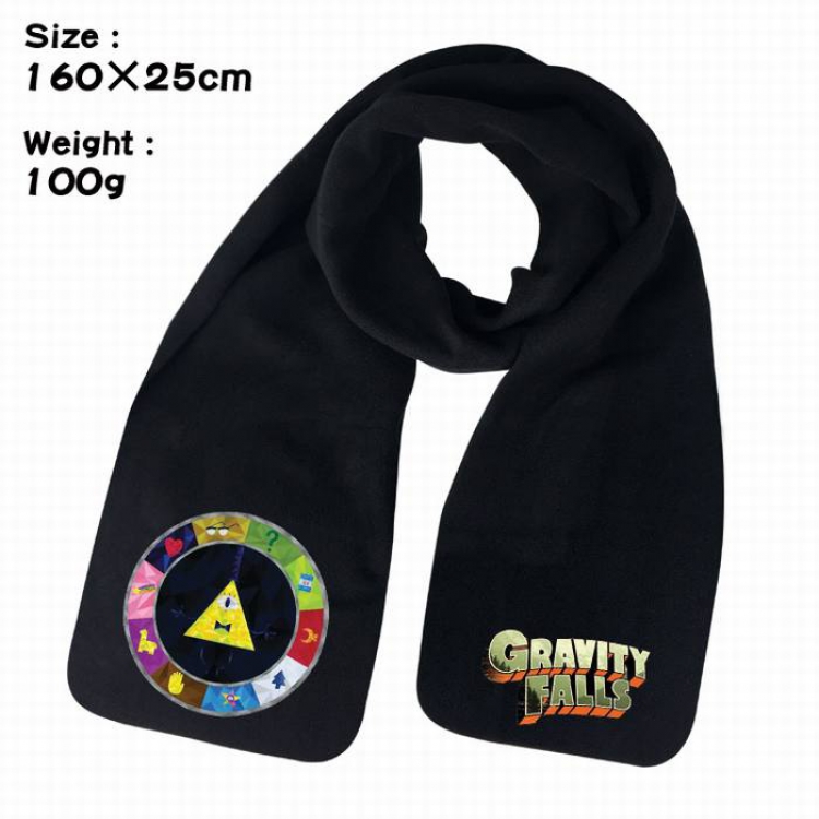 Gravity Falls-2A Anime fleece scarf bib 160X25CM 100G