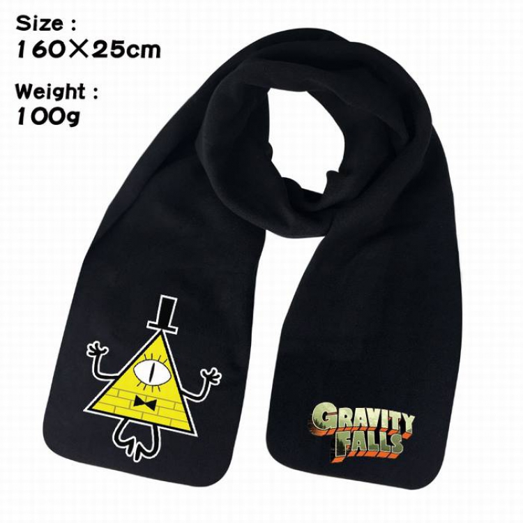 Gravity Falls-8A Anime fleece scarf bib 160X25CM 100G