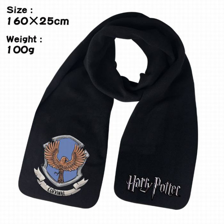 Harry Potter-1A Anime fleece scarf bib 160X25CM 100G
