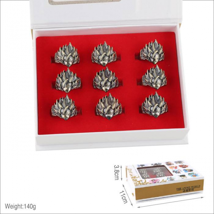 Dragon Ball Ring kingdom hearts price for 9 pcs a set