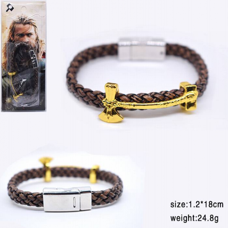 The Avengers Thor Metallic gold Bracelet bracelet with bracelet