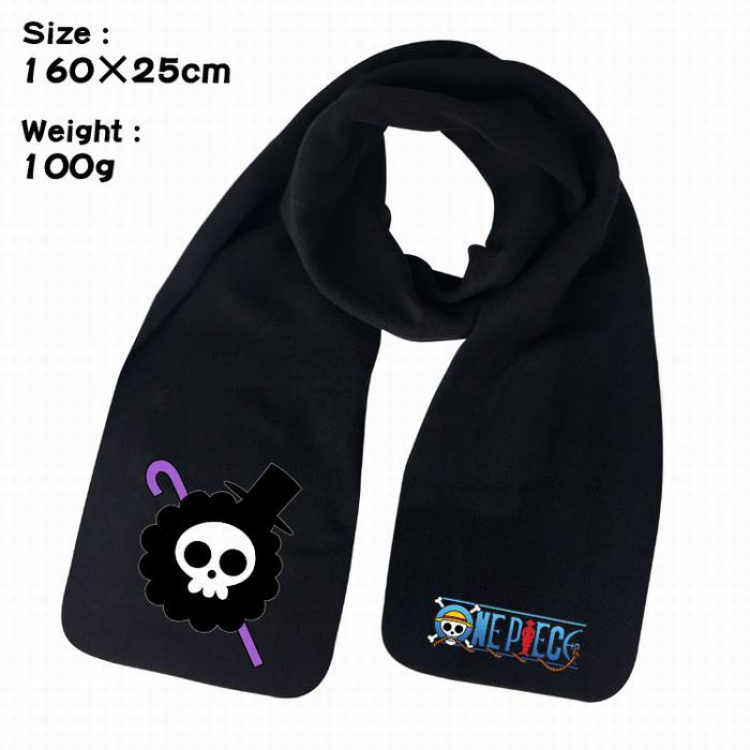 One Piece-12A Anime fleece scarf bib 160X25CM 100G