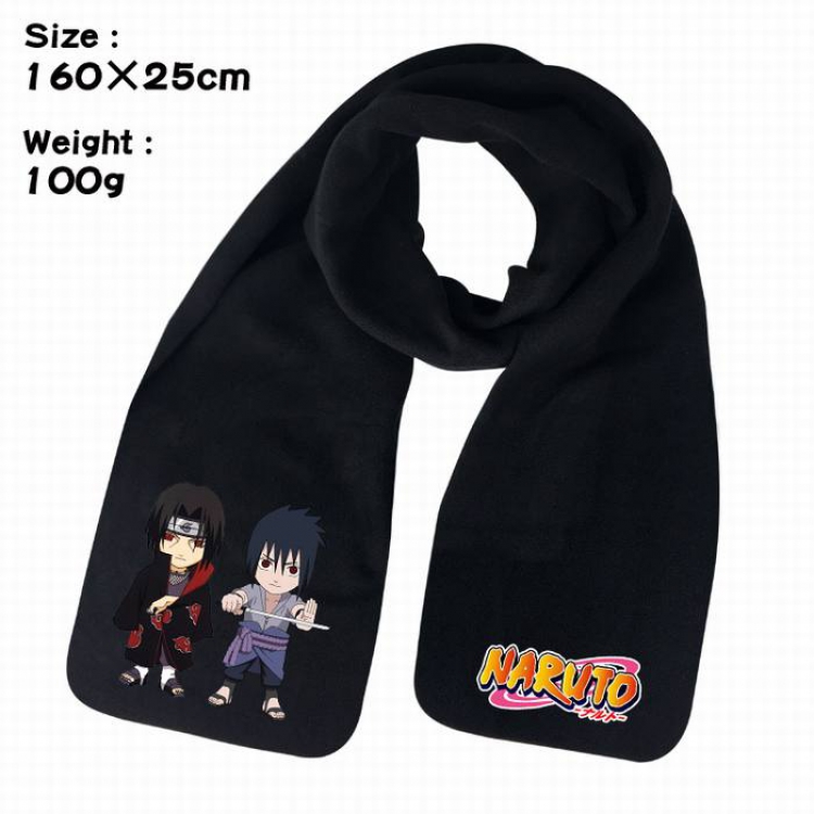 Naruto-2A Anime fleece scarf bib 160X25CM 100G