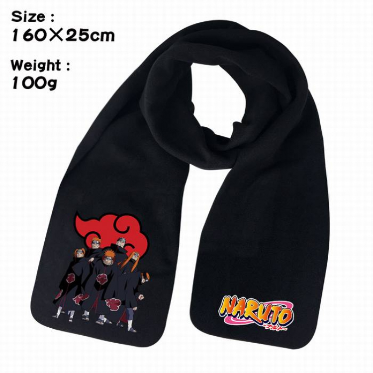Naruto-3A Anime fleece scarf bib 160X25CM 100G