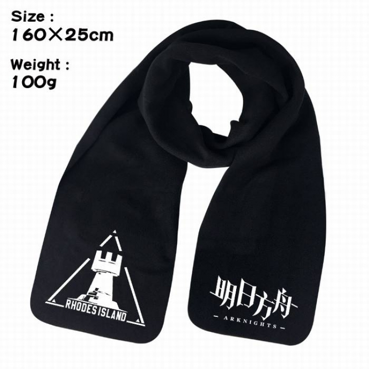 Arknights-3A Anime fleece scarf bib 160X25CM 100G