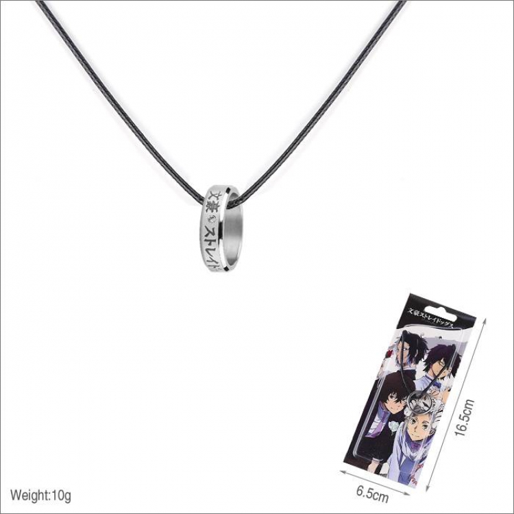 Bungo Stray Dogs Ring necklace pendant