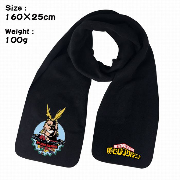 My Hero Academia-1A Anime fleece scarf bib 160X25CM 100G
