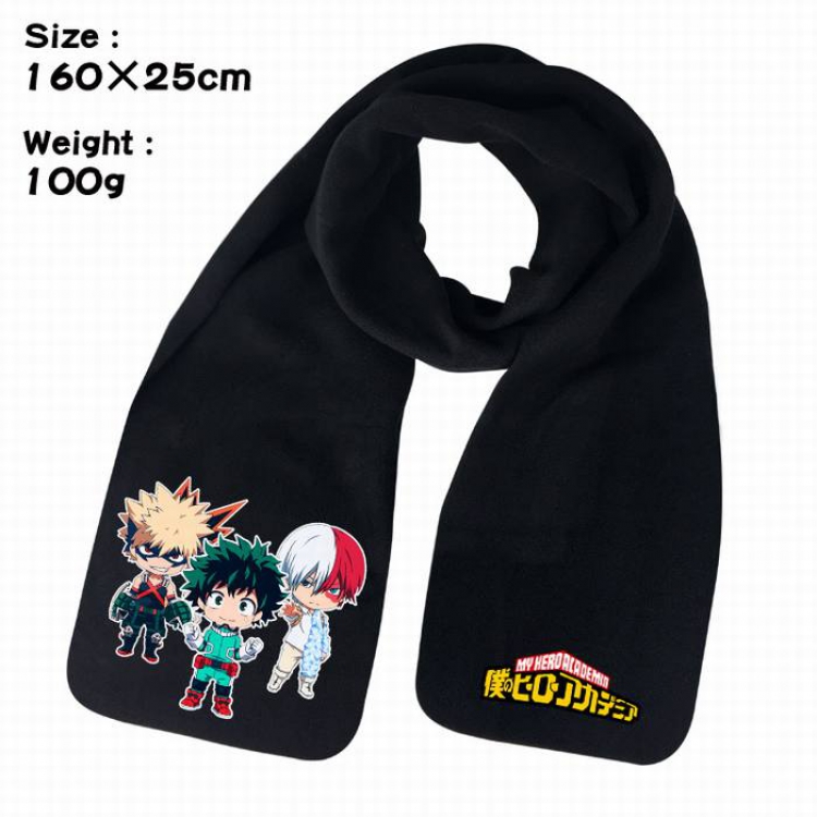 My Hero Academia-5A Anime fleece scarf bib 160X25CM 100G
