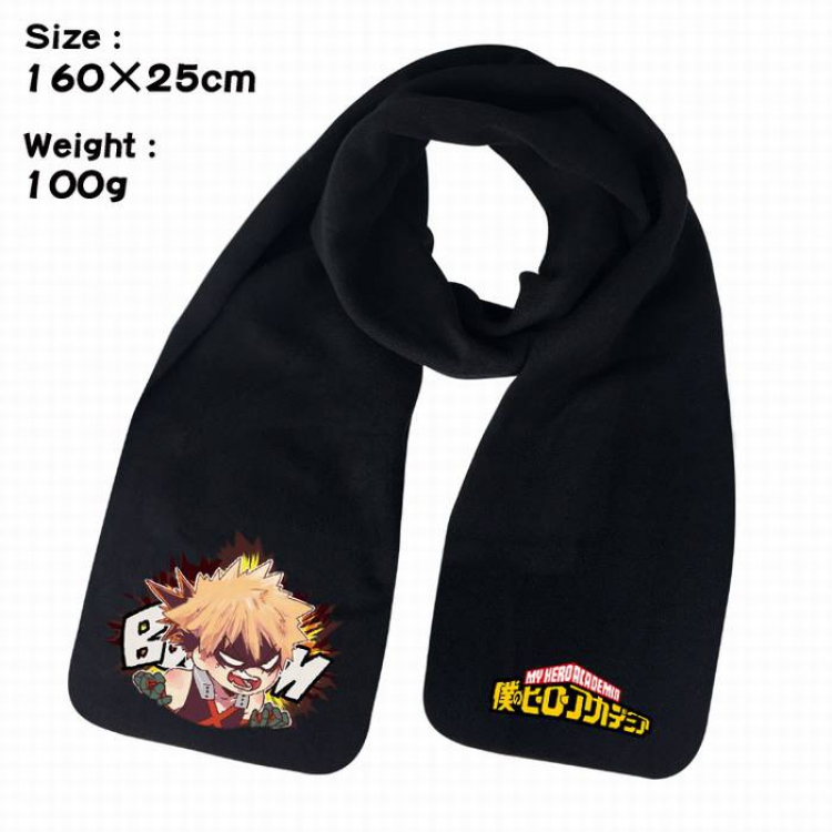 My Hero Academia-4A Anime fleece scarf bib 160X25CM 100G