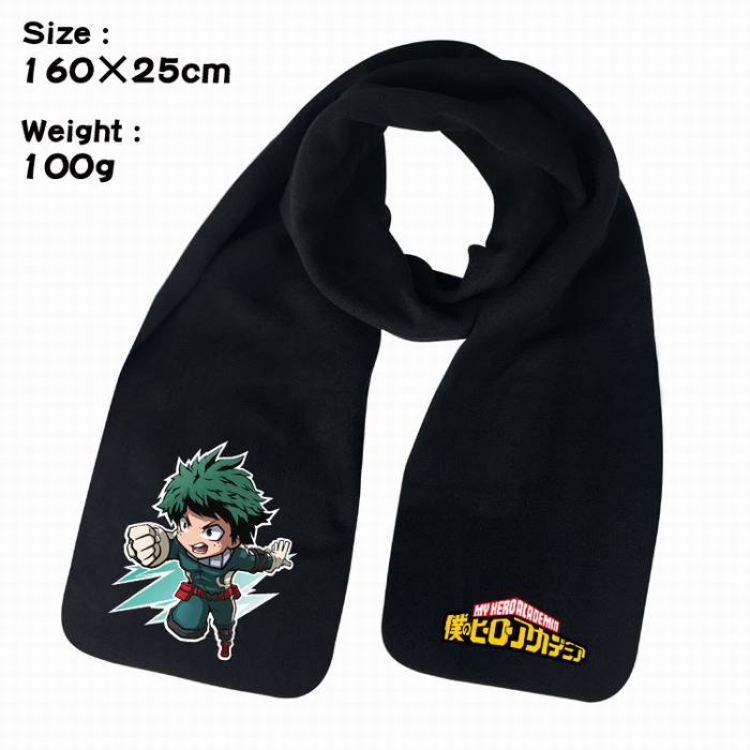 My Hero Academia-2A Anime fleece scarf bib 160X25CM 100G