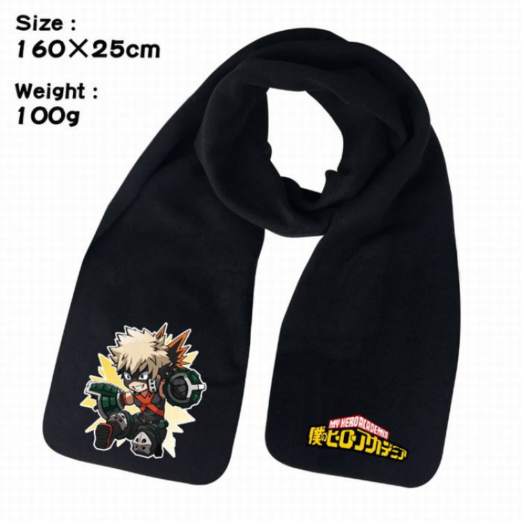 My Hero Academia-7A Anime fleece scarf bib 160X25CM 100G