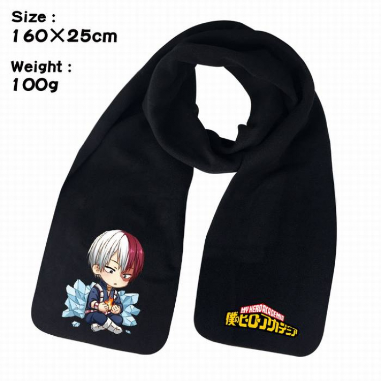 My Hero Academia-6A Anime fleece scarf bib 160X25CM 100G