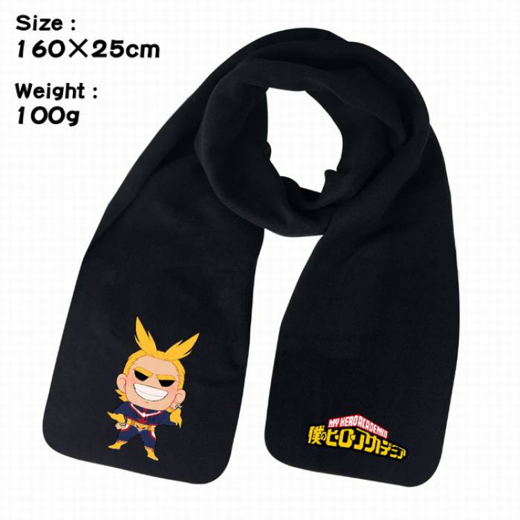 My Hero Academia-8A Anime fleece scarf bib 160X25CM 100G