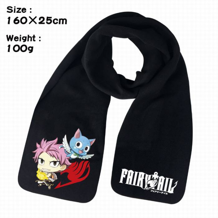 Fairy Tail-7A Anime fleece scarf bib 160X25CM 100G