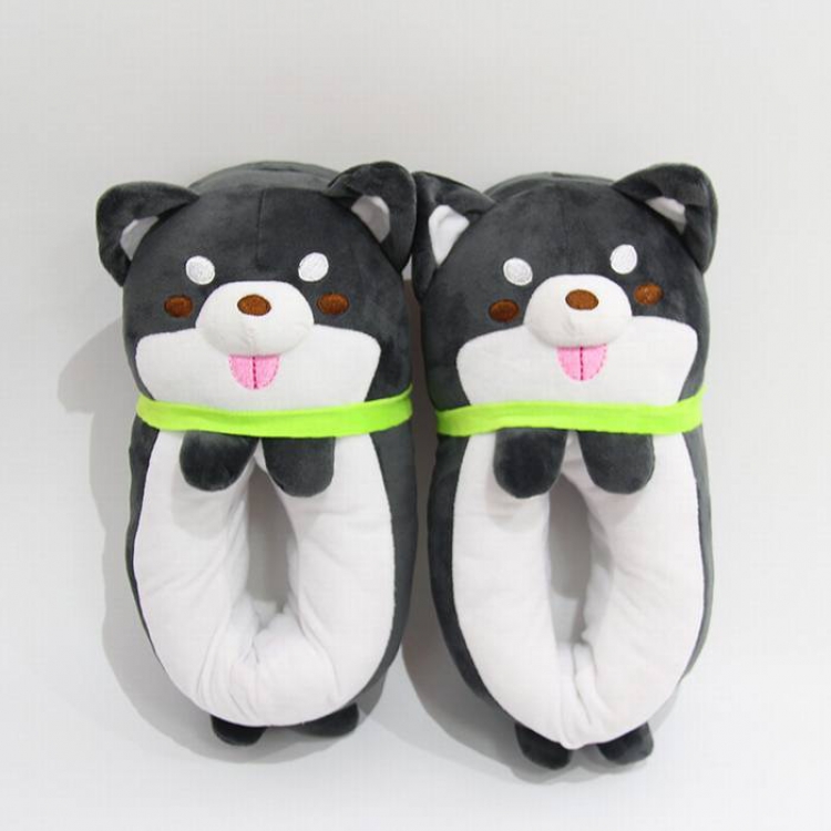 Black Dog All inclusive plush doll slippers 28CM 0.35KG