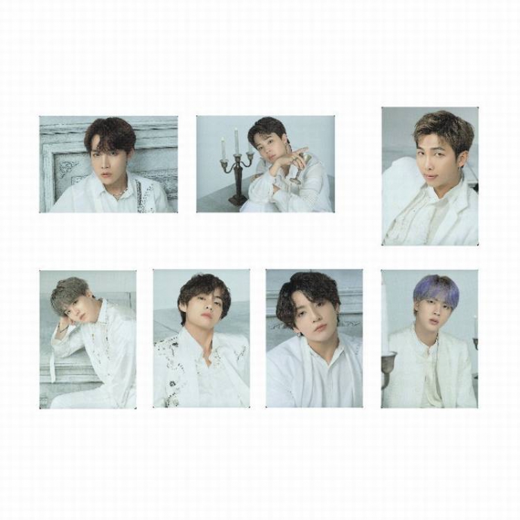 BTS FINAL Random card photo card 8X18CM 33G a set of seven a set price for 5 sets Style A