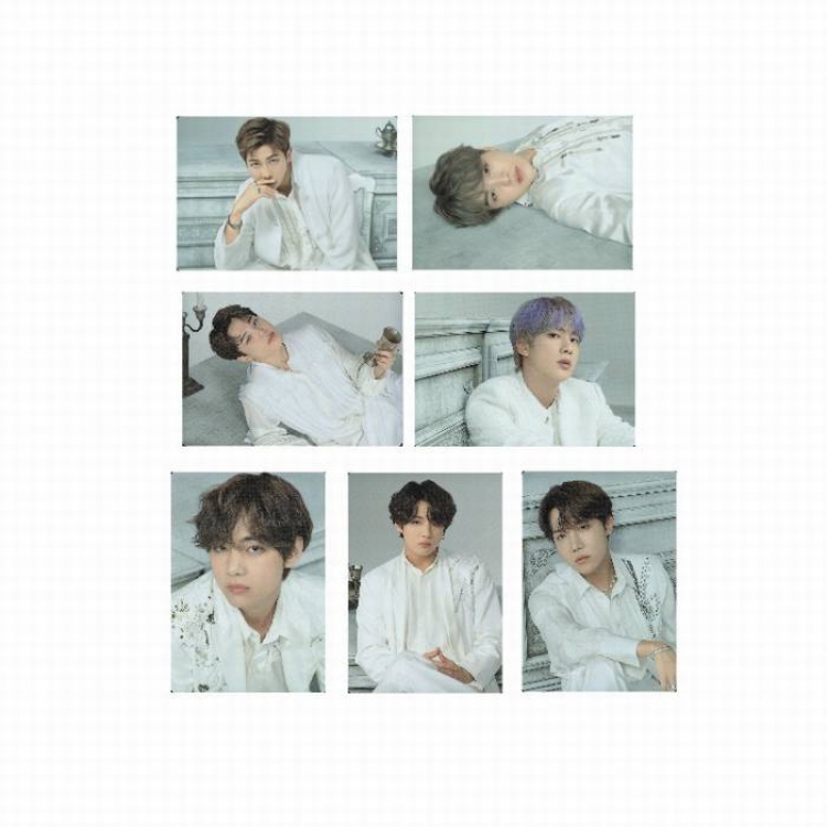 BTS FINAL Random card photo card 8X18CM 33G a set of seven a set price for 5 sets Style B