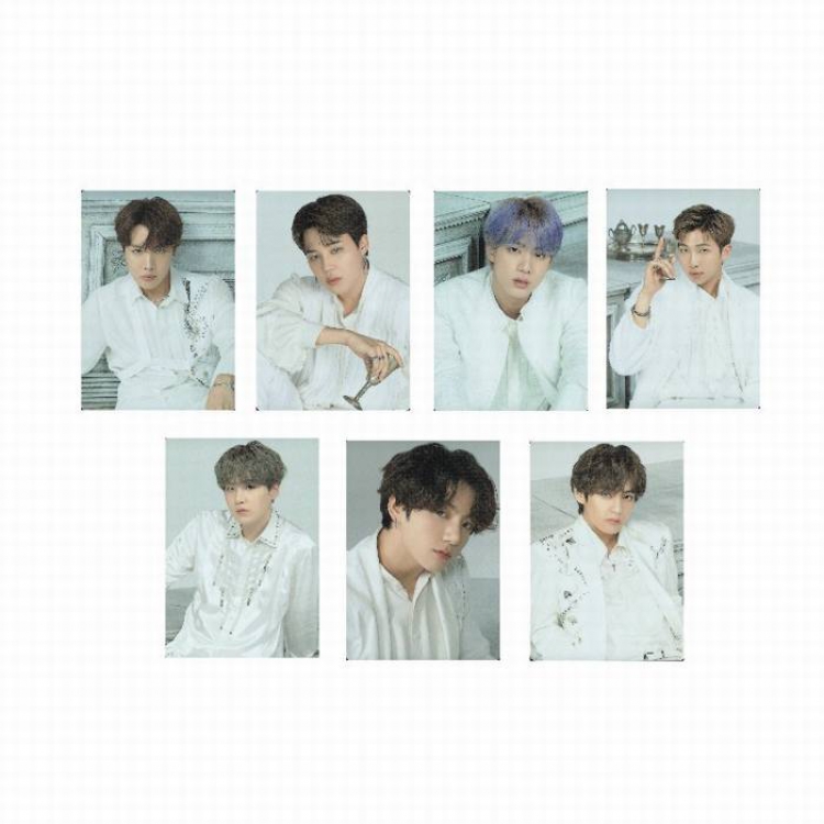 BTS  FINAL Random card photo card 8X18CM 33G a set of seven a set price for 5 sets Style E