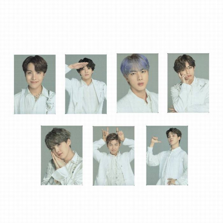 BTS FINAL Random card photo card 8X18CM 33G a set of seven a set price for 5 sets Style F