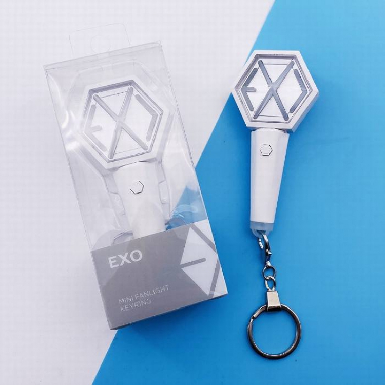 EXO Mini Alice Rod Keychain Small lamp pendant a light stick 47.7X29.8X100.7MM 56G