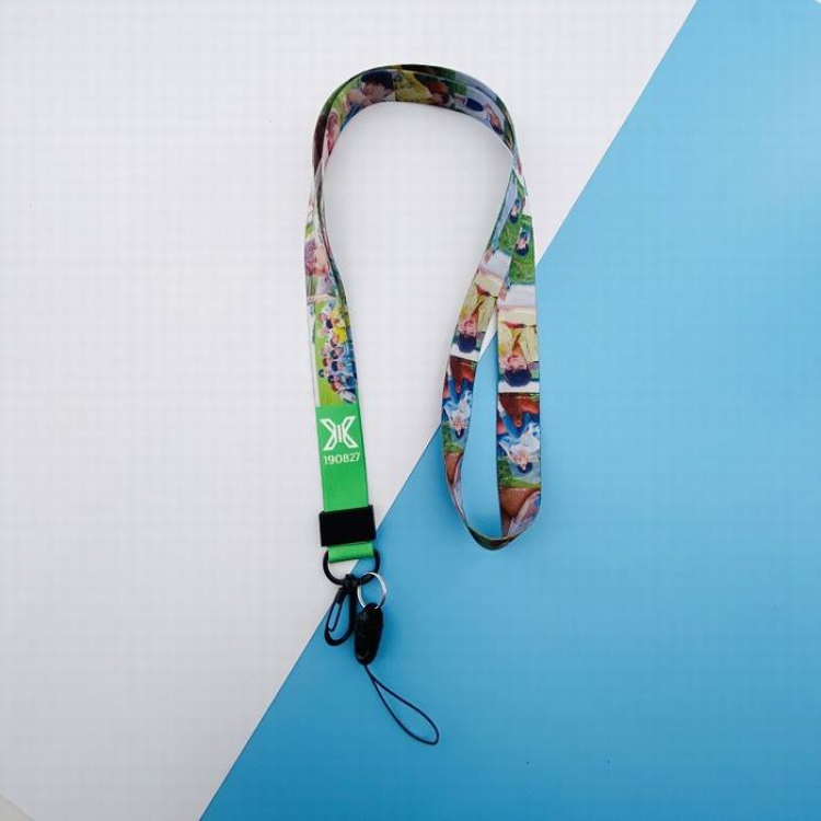 X ONE Official concert section Same paragraph Cartoon mobile phone rope lanyard 2X50CM 15G price for 5 pcs Style B