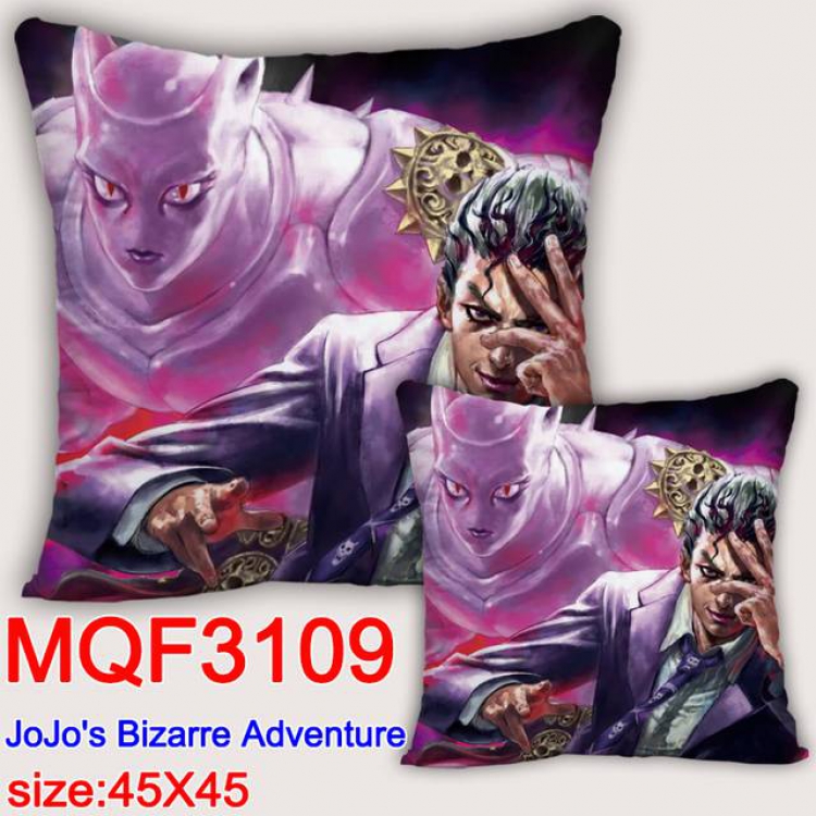 JoJos Bizarre Adventure Double-sided full color pillow dragon ball 45X45CM MQF 3109-1