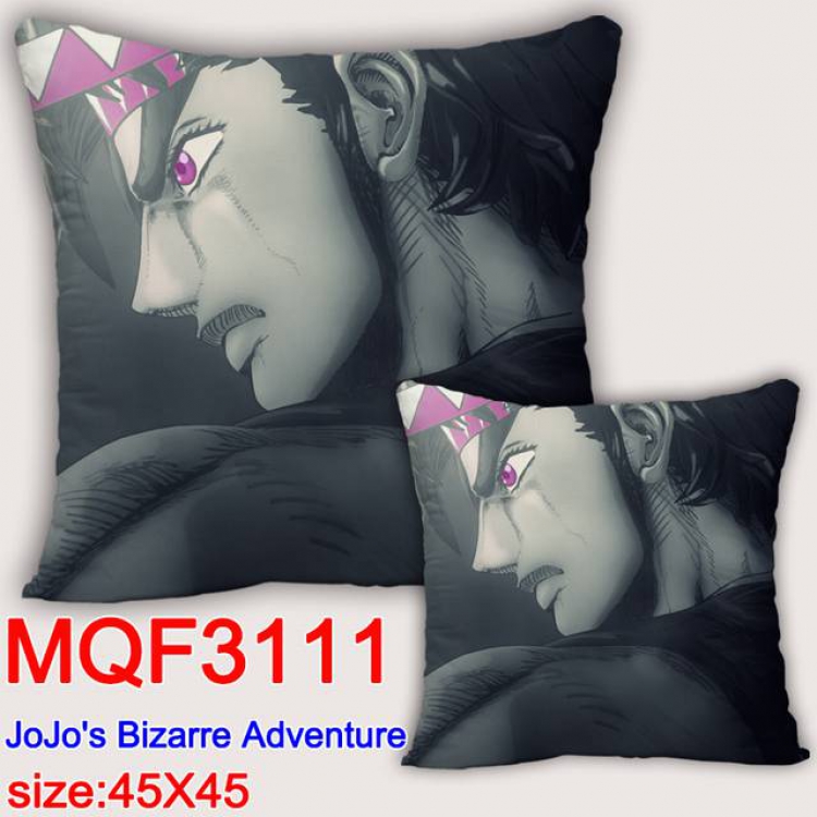 JoJos Bizarre Adventure Double-sided full color pillow dragon ball 45X45CM MQF 3111-1