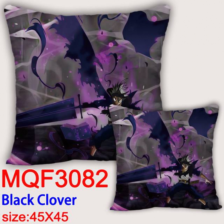 Black Clover Double-sided full color pillow dragon ball 45X45CM MQF 3082-1