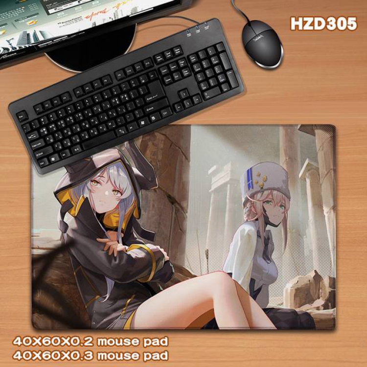Punishing Game rubber Desk mat mouse pad 40X60CM HZD-305