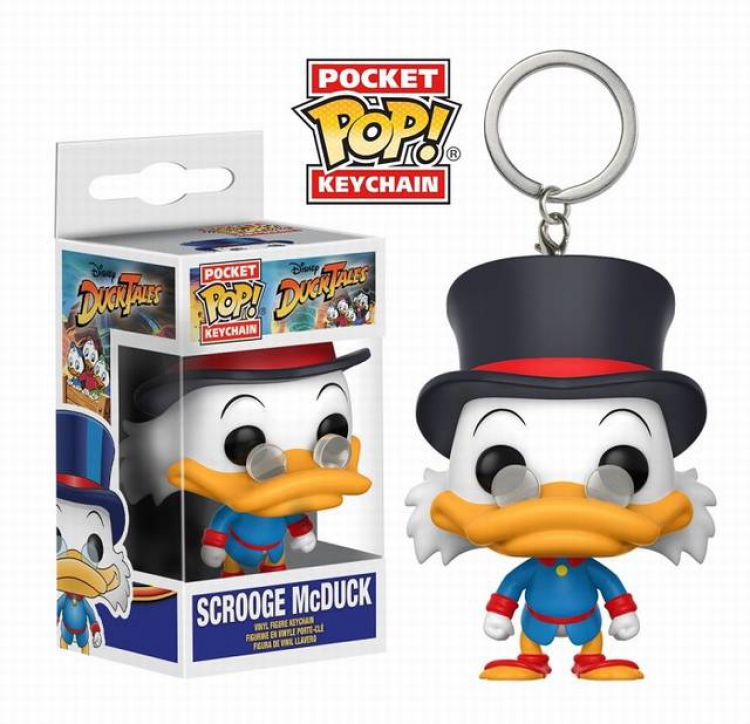 POP Disney Don"Donald Fauntleroy Duck Boxed Figure Keychain pendant 5CM